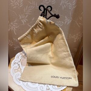 Louis Vuitton Authentic Soft Beige Dust Bag ~ Made in Italy